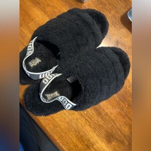 UGG Black Slippers